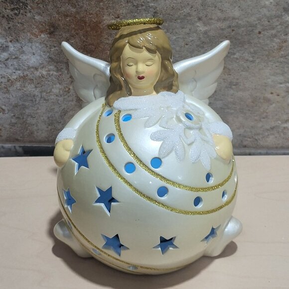 Angel Luminary Flameless LED Light Candle Changes Colors Christmas Decor Figurin - Picture 14 of 16